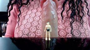Macro Man Got Cock Comparison - Ebony