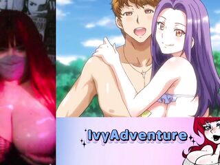 Overweight gal with large bazookas watching Comics - Oide yo Mizuryuu-kei Land Ep1