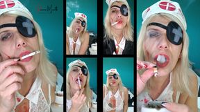 00210 # when your care is the most crazy smoking nurse on the planet