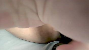 I masturbated with my husband&#039_s friend and got my pussy covered in so much lust