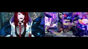 Goth Girls 18+ Double Dom Brats Ballbusting