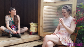 Negotiation/Post shoot: Faerie Willow becomes a grunting dirty piggy