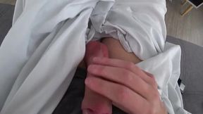 Caught in the Act: Hotel Maid Discovers Public Masturbation with a Big Surprise