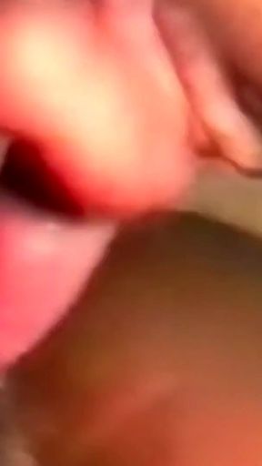 Stunning moment from &quot;Hot African Teen Shared In A Brothel Enjoys Interracial Threesome DP&quot;