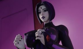 Starfire X Raven - Who Will Loose This Docking Fight?