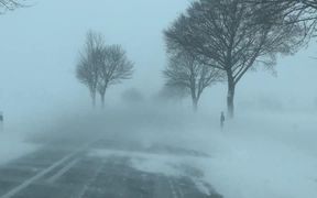 Mega Snowstorm, Then My Scrotum Almost Bursts!