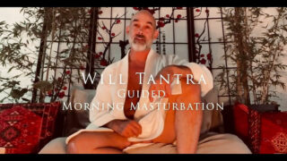 Sessão de ASMR de fantasia de um garanhão idoso com intensa masturbação e ejaculação explosiva.