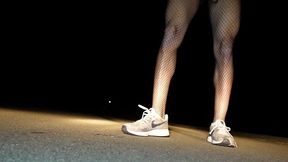femboy rips fishets twerk & cums swallowing big didlo...