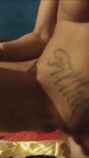 Memorable moment from "Old Client - Real FFM Sex in German Brothel with MILF and Teen"