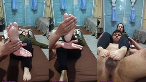 curious goddess - i gave him a leg lock while he was giving me head and he loved it