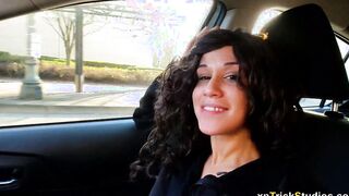 Cutie cougar banged into the yoga studio