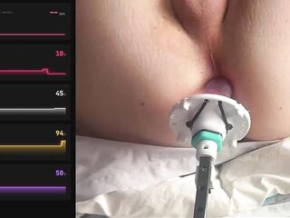 Machine bangs me hard in the booty
