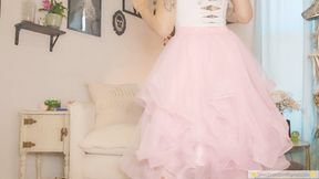 Pretty in Pink Goddess B Humiliates your Tiny PP!!