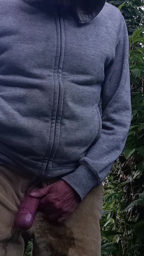 Pissing Pants, Wanking in the Woods Wearing Cords - Rockard Daddy