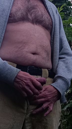 Pissing Pants, Wanking in the Woods Wearing Cords - Rockard Daddy