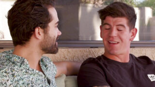 Szopás, pár, szopás, amatőr szopás, faszok – amatőr fiatal Dustin Hazel és Jaxon Valor, seggbe dugnak