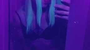 Exploring intimate acts at a nightclub: fingering and sucking