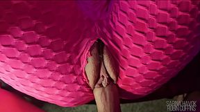 Used Like a Fleshlight in Ripped Leggings