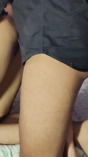 Captivating moment from &quot;Hot Teen Couple having Romantic Sex in their Hotel Room&quot;