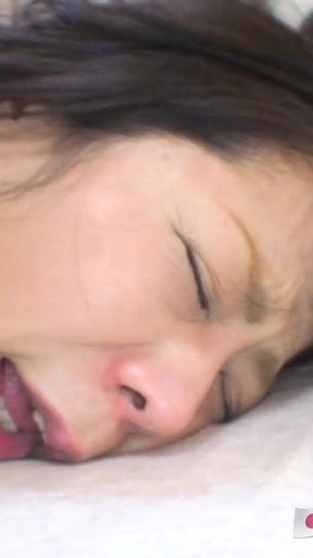 Japanese granny shows her suck and ride skills