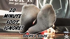 Home Alone - Sock and Sole Voyeur