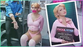 Pounding The Runaway Teen in the Security Room