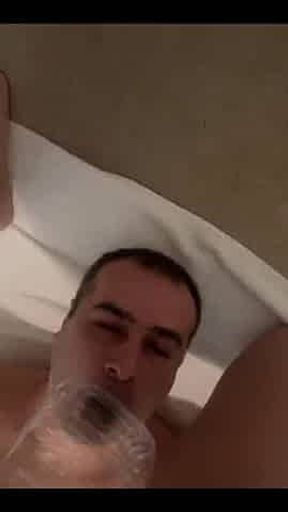 Albert Pogosov swallowing girl's piss