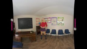 After Class Pussy Show From College Student (VR 180 3D)