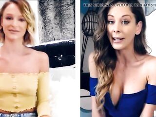 Stepmommy And College Beauty Fingerfuck On Livecam