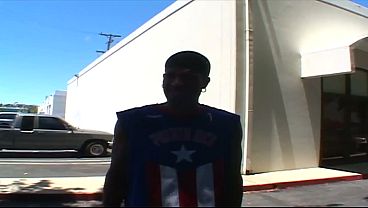 In this interracial, hardcore black on white, one on one, you'_ll see her giving her man a...