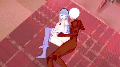Sylphiette makes Roxy cum so hard she gets horny POV