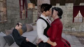 Boss&#039;s Sexy Wife Fucked in Front of Boss