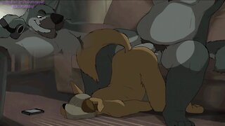 Gay animated furry porn collection: stay at home and fap edition