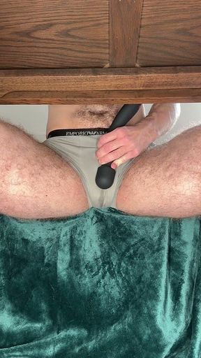 Got Horny and Distracted Editing Porn and Had to Cum!