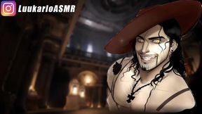 Lady Dimitrescu dominates her husband in ASMR roleplay