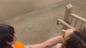 Anastasia Maye and Kazzy's Dirt Feet and Foot Washing Tease - Mobile