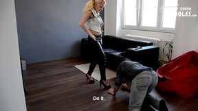 Sexy Exactor Bullying Debtor