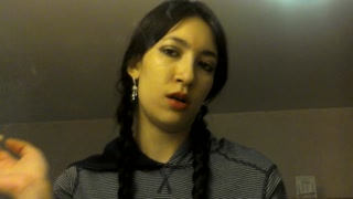 Asian Teen Smoking Shows Ass &amp; Pussy - Liz Lovejoy lizlovejoy.manyvids.com