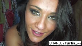 Charley Chase cums all over