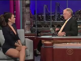 Eva Longoria tits oops on live tv