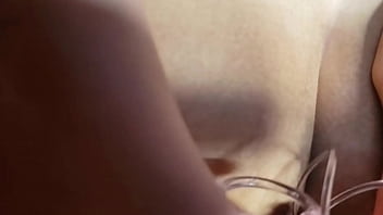 Anal slut, anal masturbation with anal balls