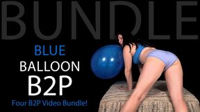 Blue Balloon B2P Bundle - 17 Inch Crystal Balloons Blow2pops - Kylie Jacobs - MP4 720p HD