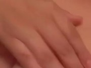 Playing withy my breast after showering