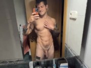 Famous Onlyfans Boy Touch His Strong Body