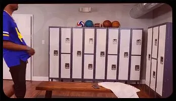 Nerdy Bombshell Abigaiil Morris Locker Room Blowbang free HD videos