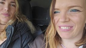 je rejoins ma cherie tgirl lysia pour une baise dans mon van