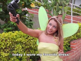 I caught a fairy prostitute, it appears to be that babe's Peter's girlfriend, that little tinkerbell is so taut