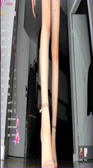 Asian hot legs dance cam show