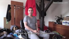Thick Stud Gets Raw Anal Then Takes a Facial - Debt Dandy