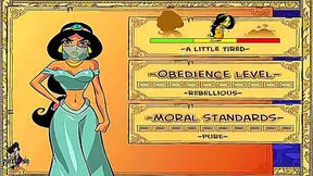 Hot Anime Princess Jasmine Gets Sexy With Genie In Uncensored Adventure